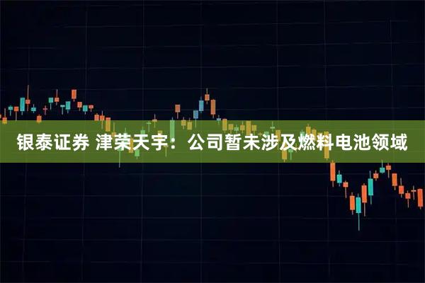 银泰证券 津荣天宇：公司暂未涉及燃料电池领域