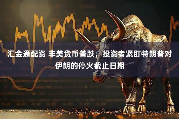 汇金通配资 非美货币普跌，投资者紧盯特朗普对伊朗的停火截止日期