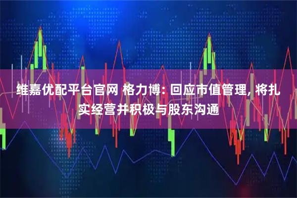 维嘉优配平台官网 格力博: 回应市值管理, 将扎实经营并积极与股东沟通